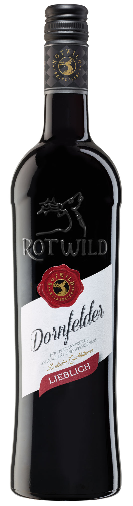 Rotwild Dornfelder QbA Pfalz rot, lieblich 6 x 750 ml