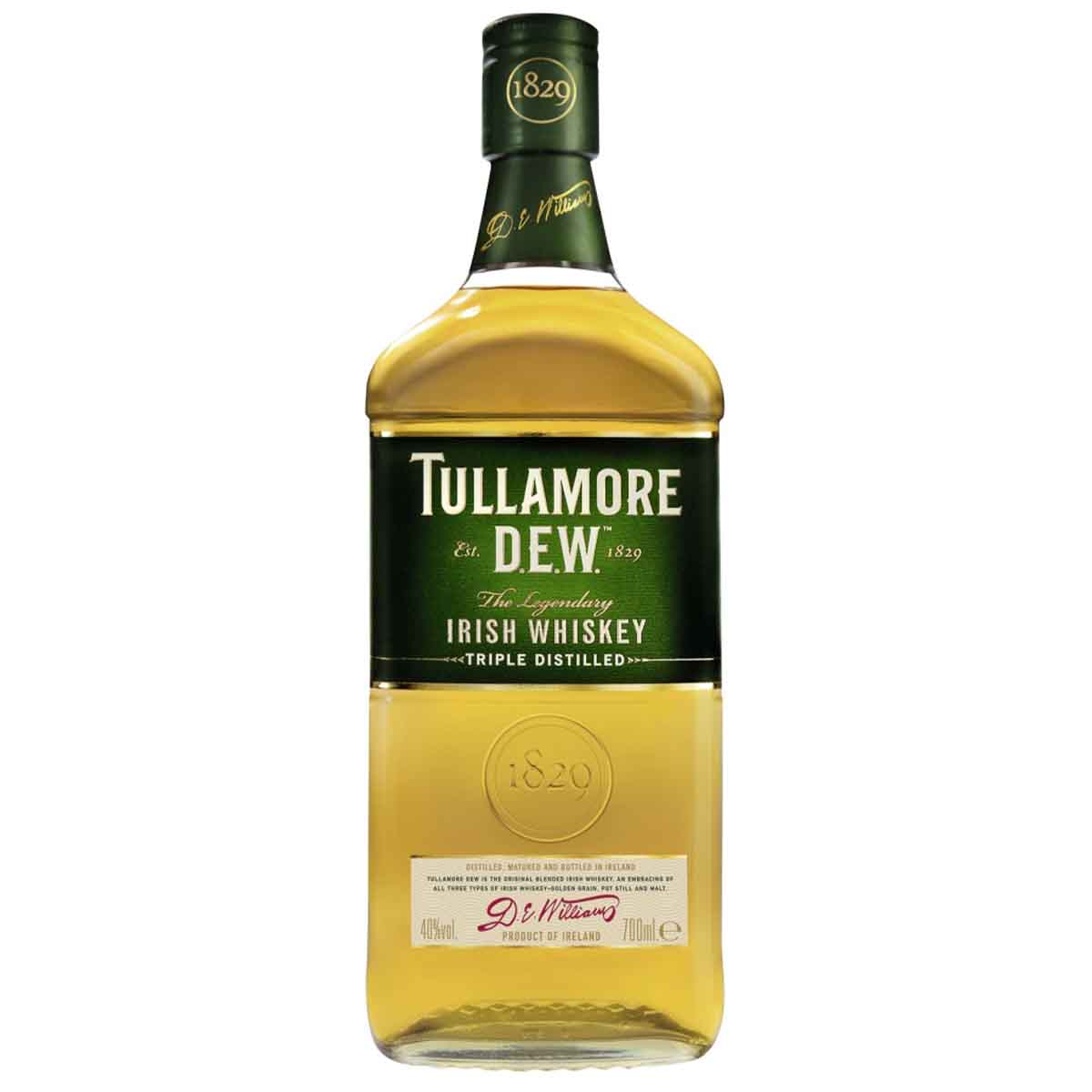 Tullamore Dew Irish Whiskey 40 % 6 x 700 ml