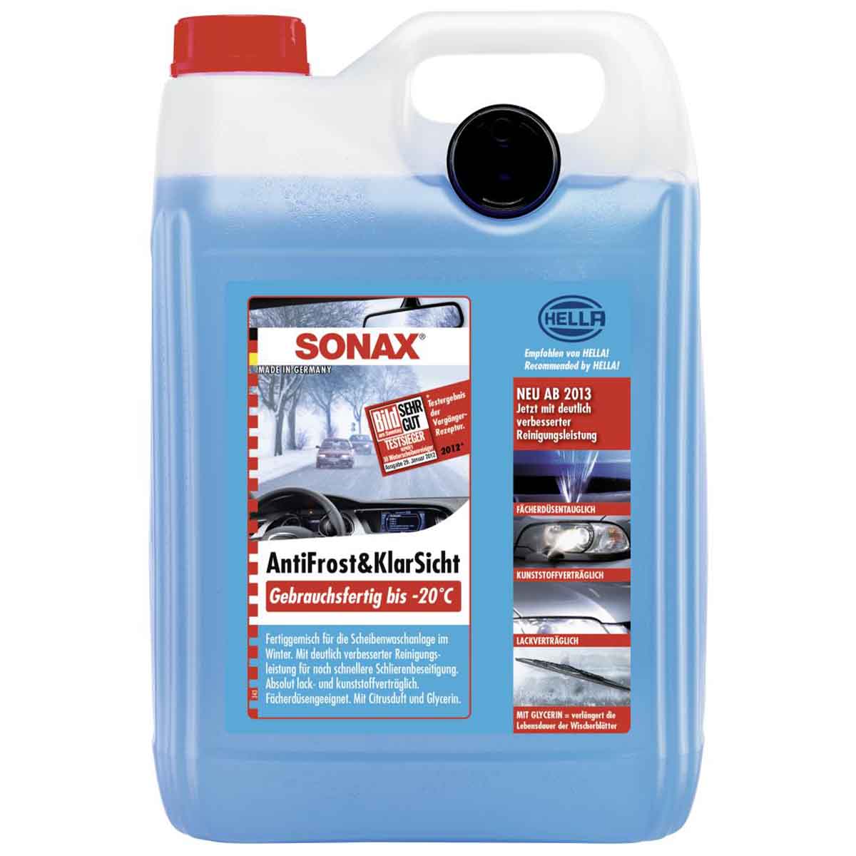 SONAX AntiFrost & KlarSicht gebrauchsfertig -20 °C 1 x 5 l