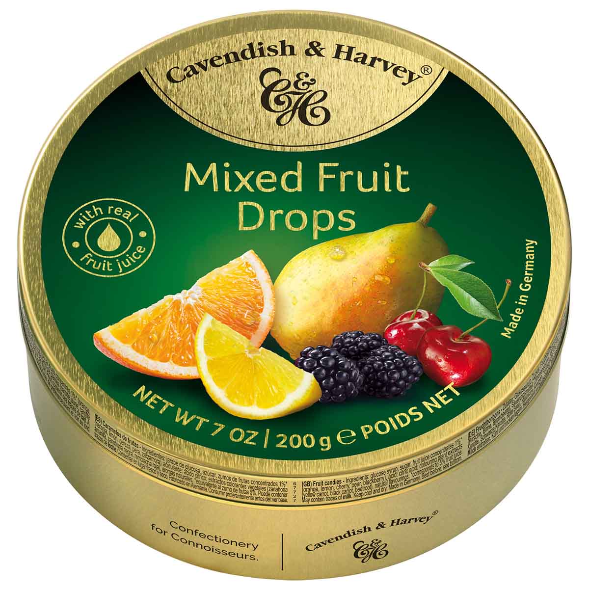 Cavendish & Harvey Mixed Fruit Drops 9 x 200 g