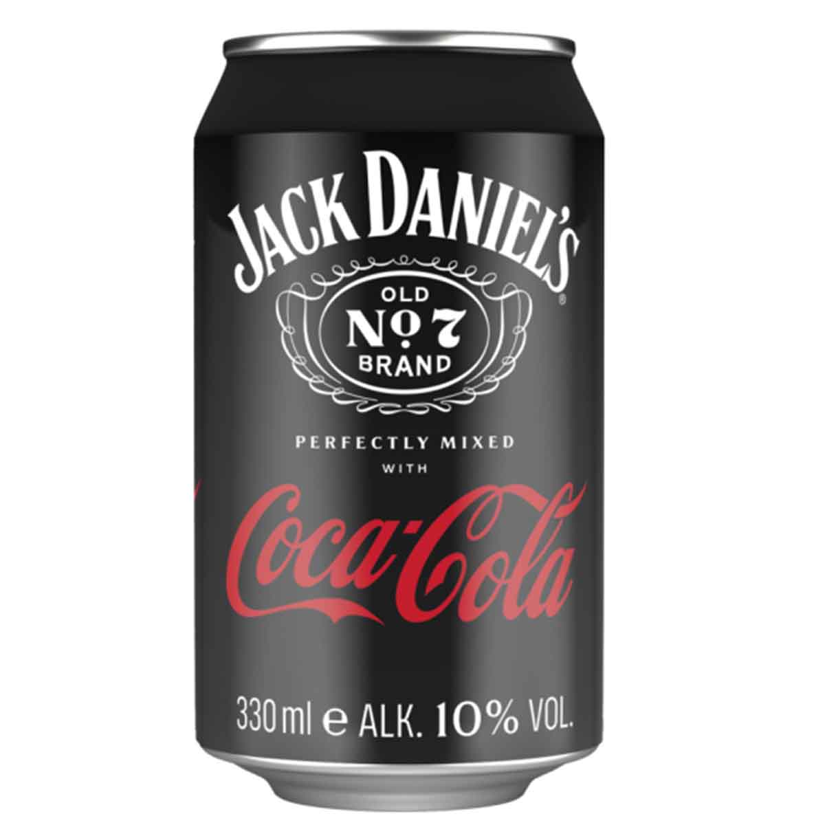 Jack Daniels % Coca Cola 10 % 24 x 330 ml