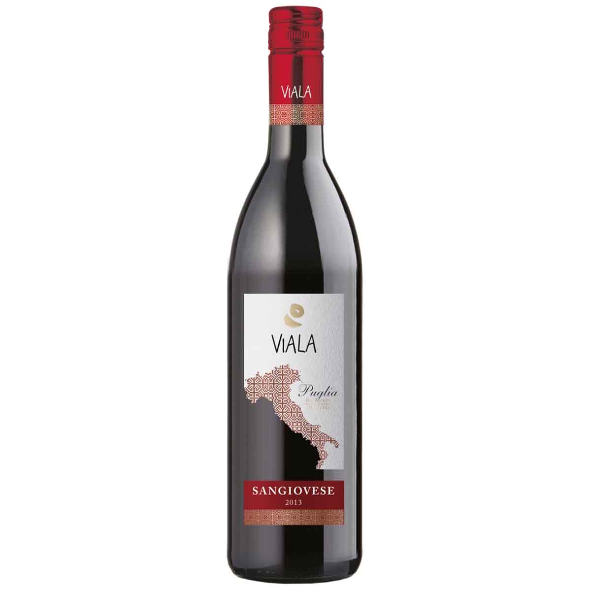 Viala Sangiovese rot trocken 6 x 750 ml