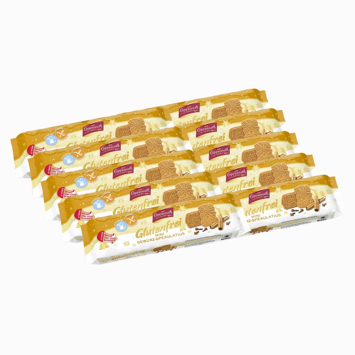 Coppenrath Mini Gewürz-Spekulatius glutenfrei & laktosefrei 150g