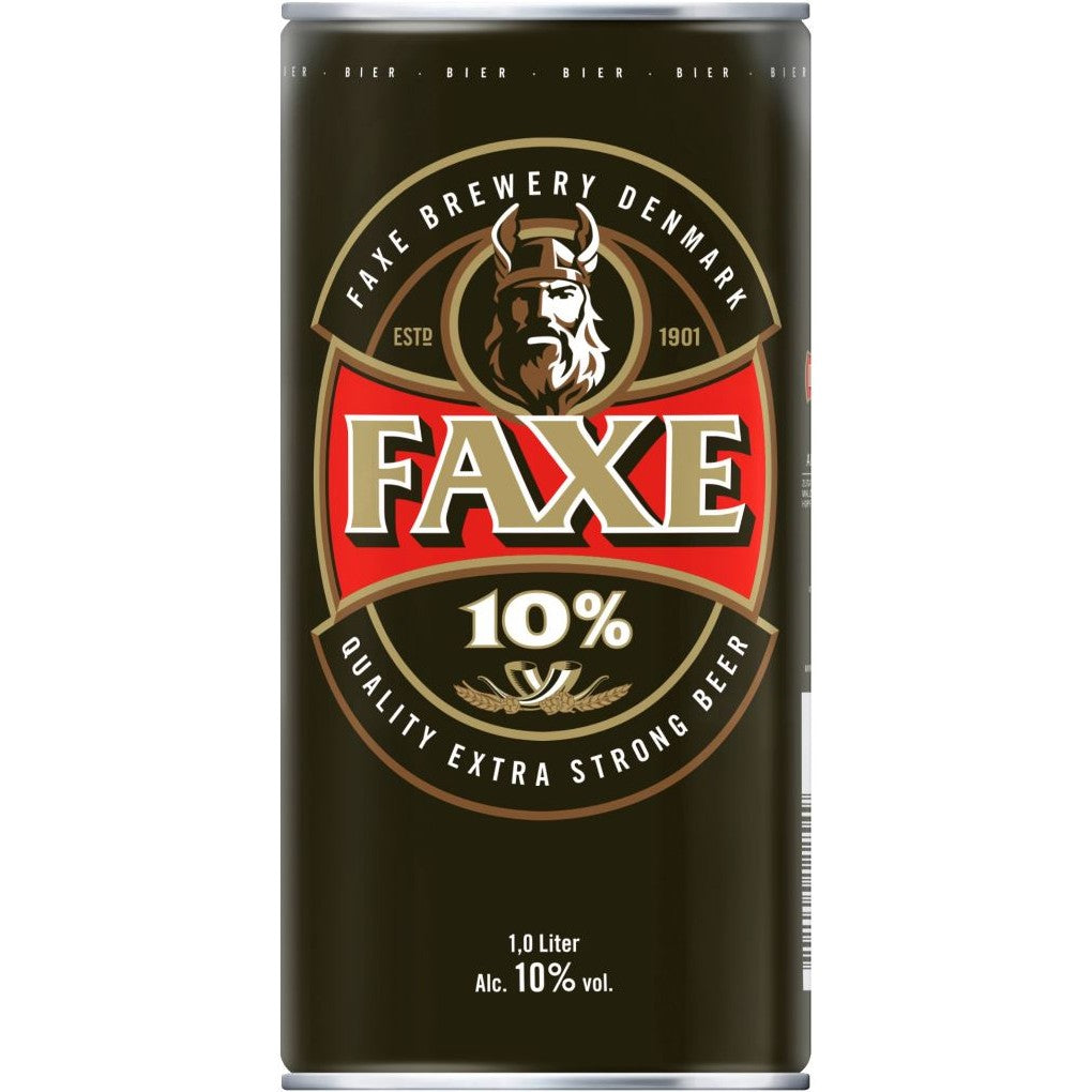 Faxe Dän. Bier extra Strong 10% 1 l
