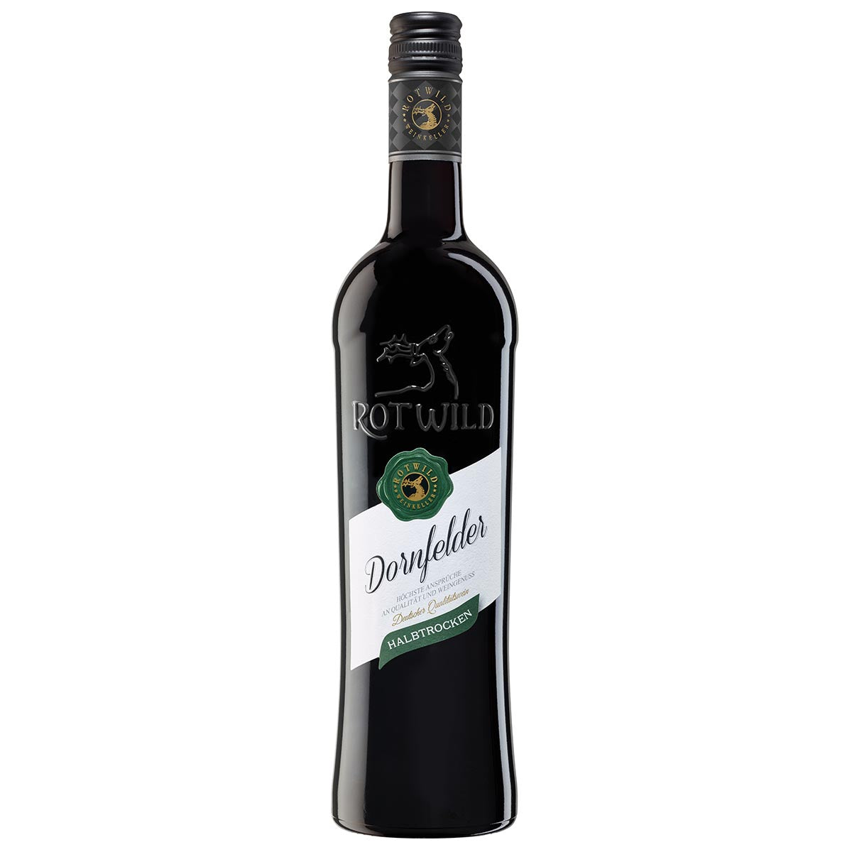 Rotwild Dornfelder QbA rot, halbtrocken 6 x 750 ml