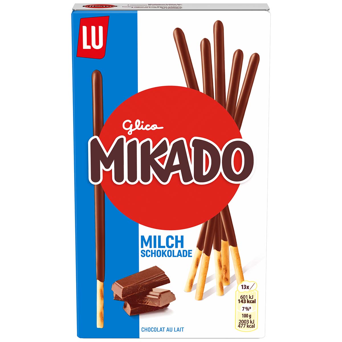 Mikado Milchschokolade 24 x 75 g