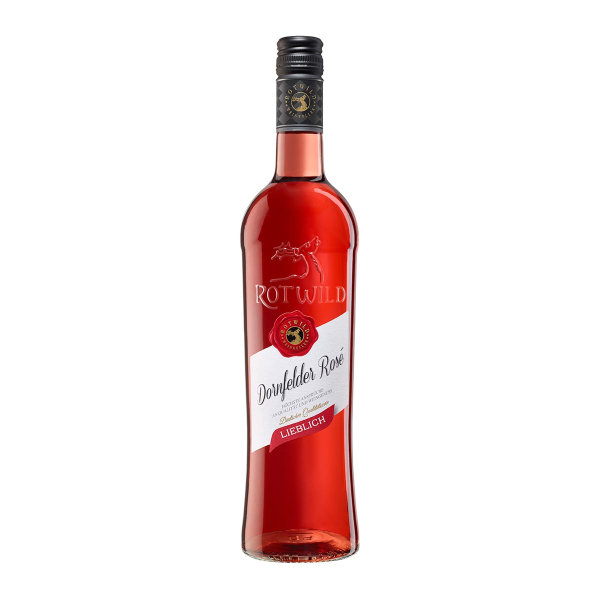 Rotwild Dornfelder QbA rose, lieblich 6 x 750 ml