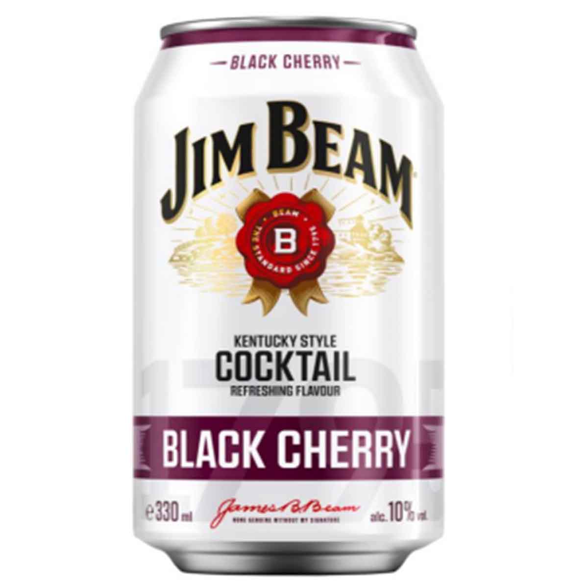 Jim Beam Black Cherry 10 % 12 x 330 ml