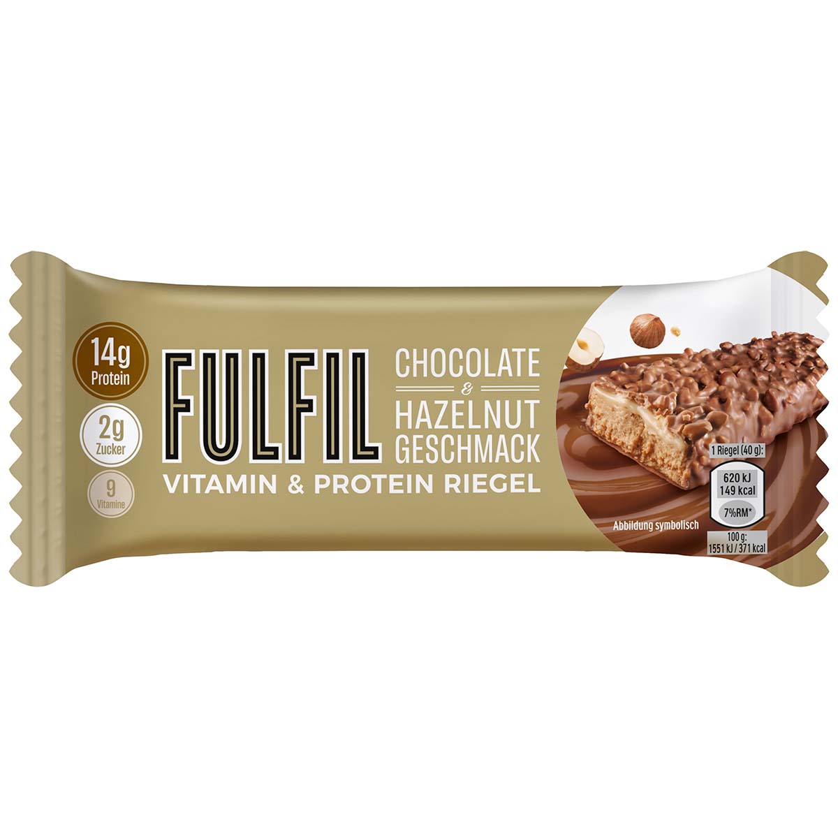 Fulfil Chocolate Hazelnut 15 x 40 g