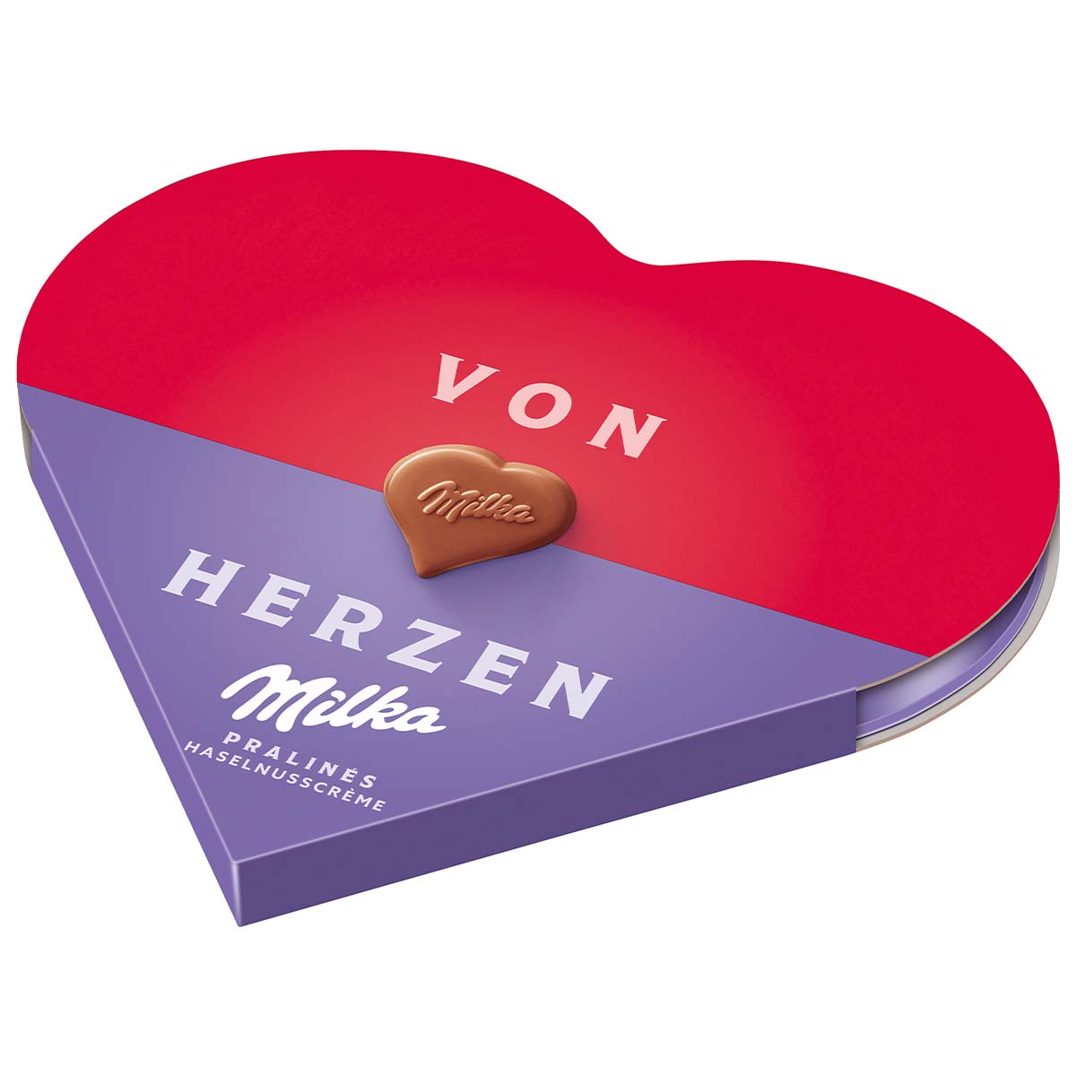 Milka *von Herzen* Pralinés Haselnusscréme 12 x 44 g