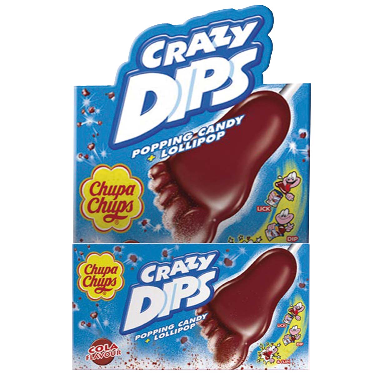 Chupa Chups Crazy Dips Cola 24 x 14 g