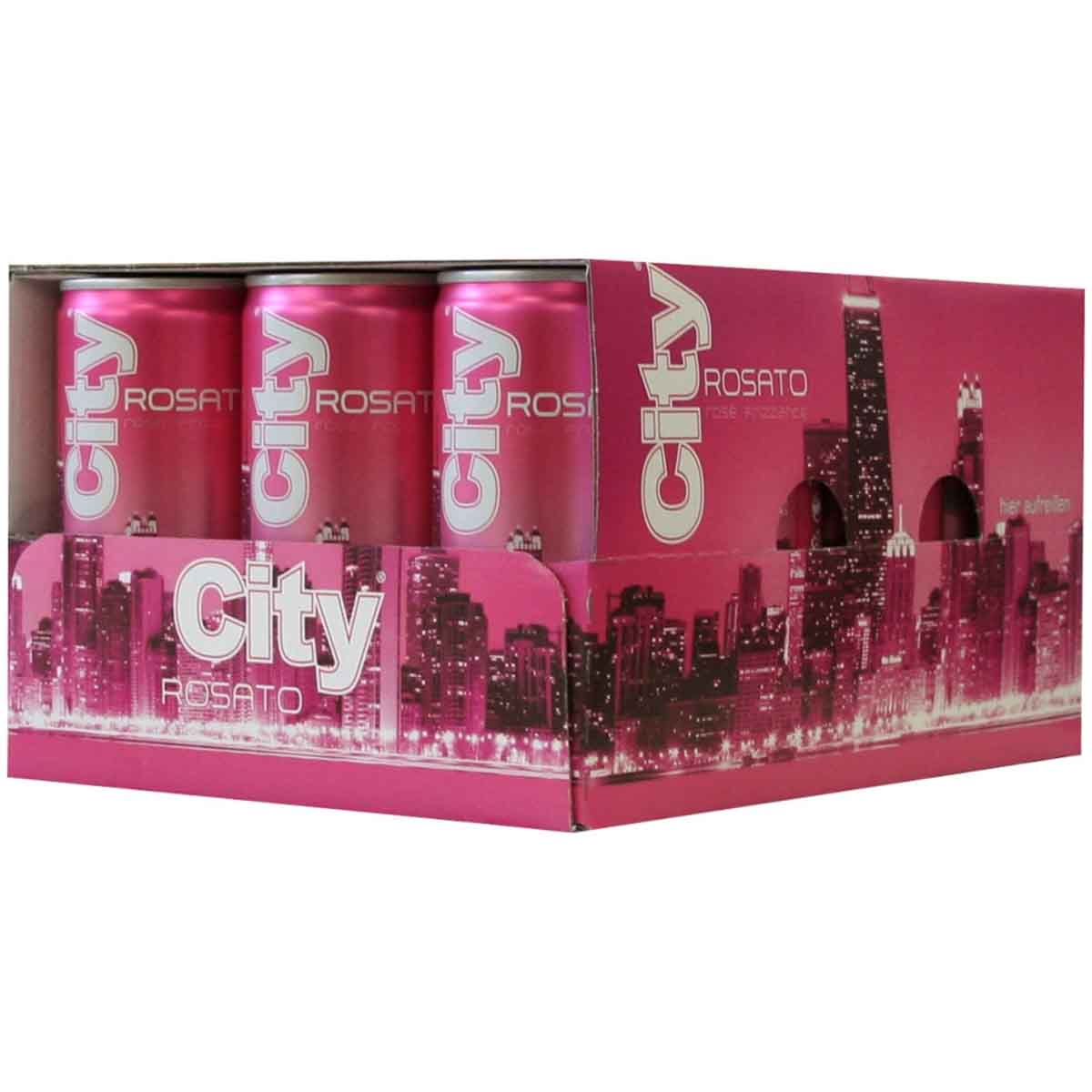City Secco Rosato 10 % 12 x 200 ml