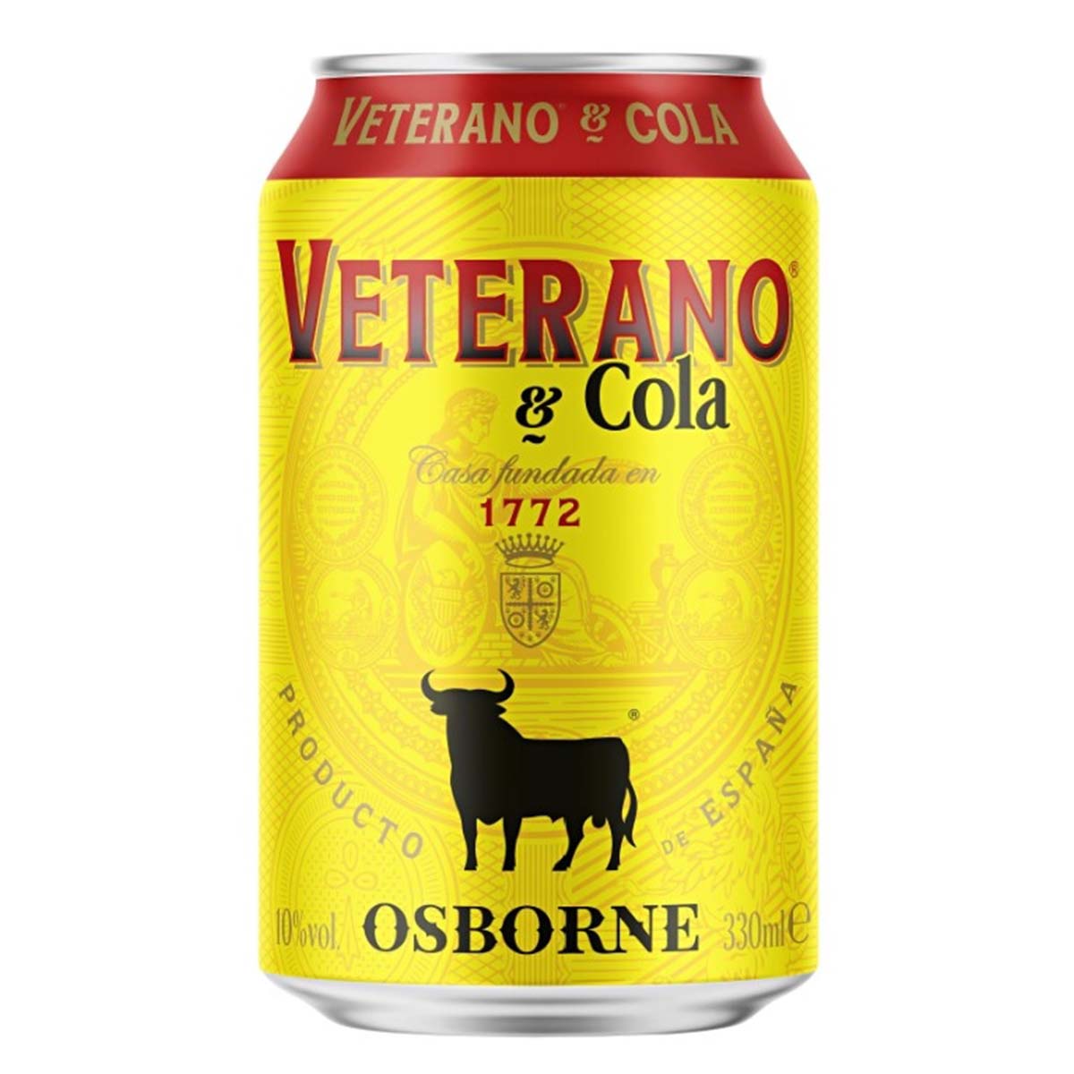Osborne Veterano & Cola 10 % 12 x 330 ml