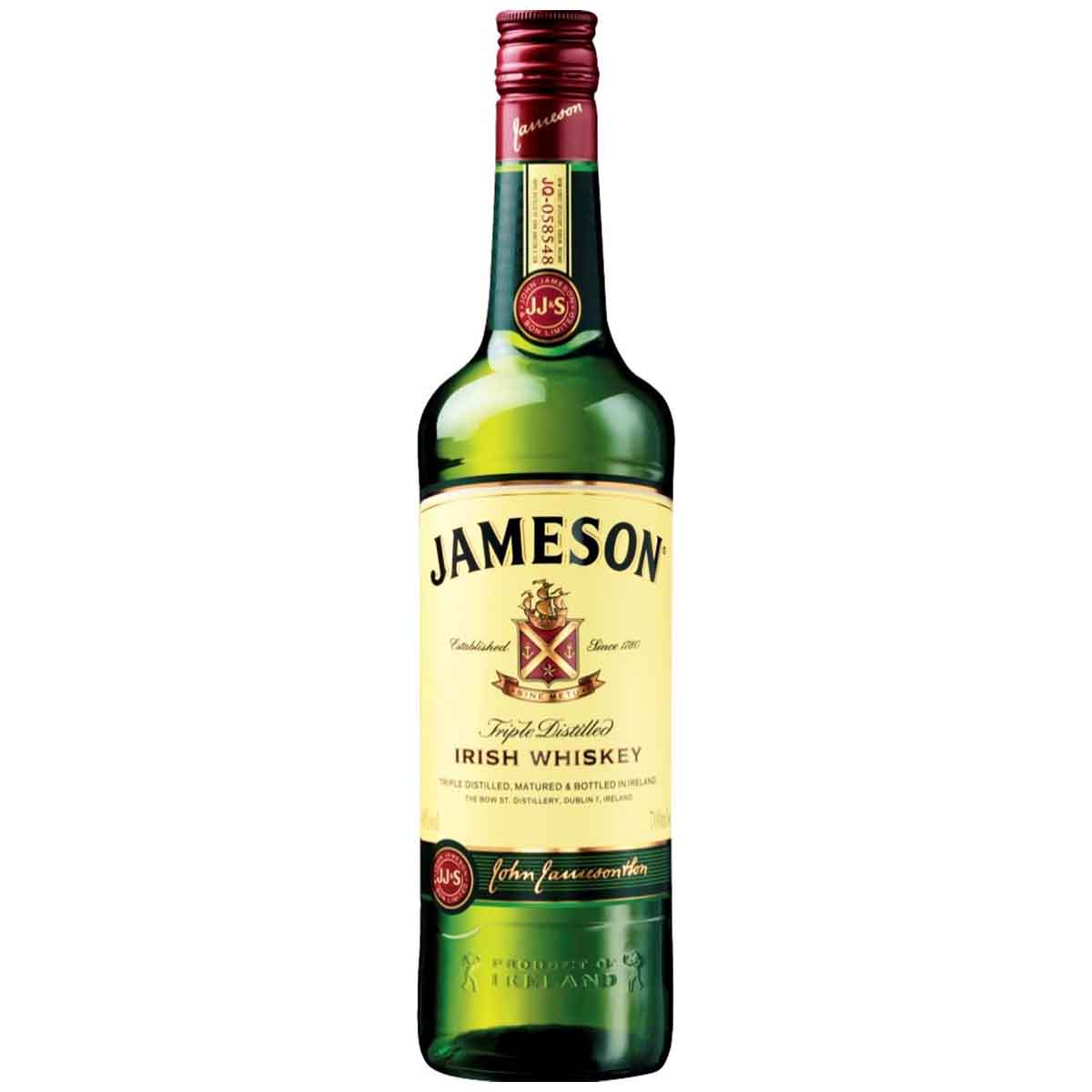 Jameson Blended Irish Whiskey 40% 6 x 700 ml