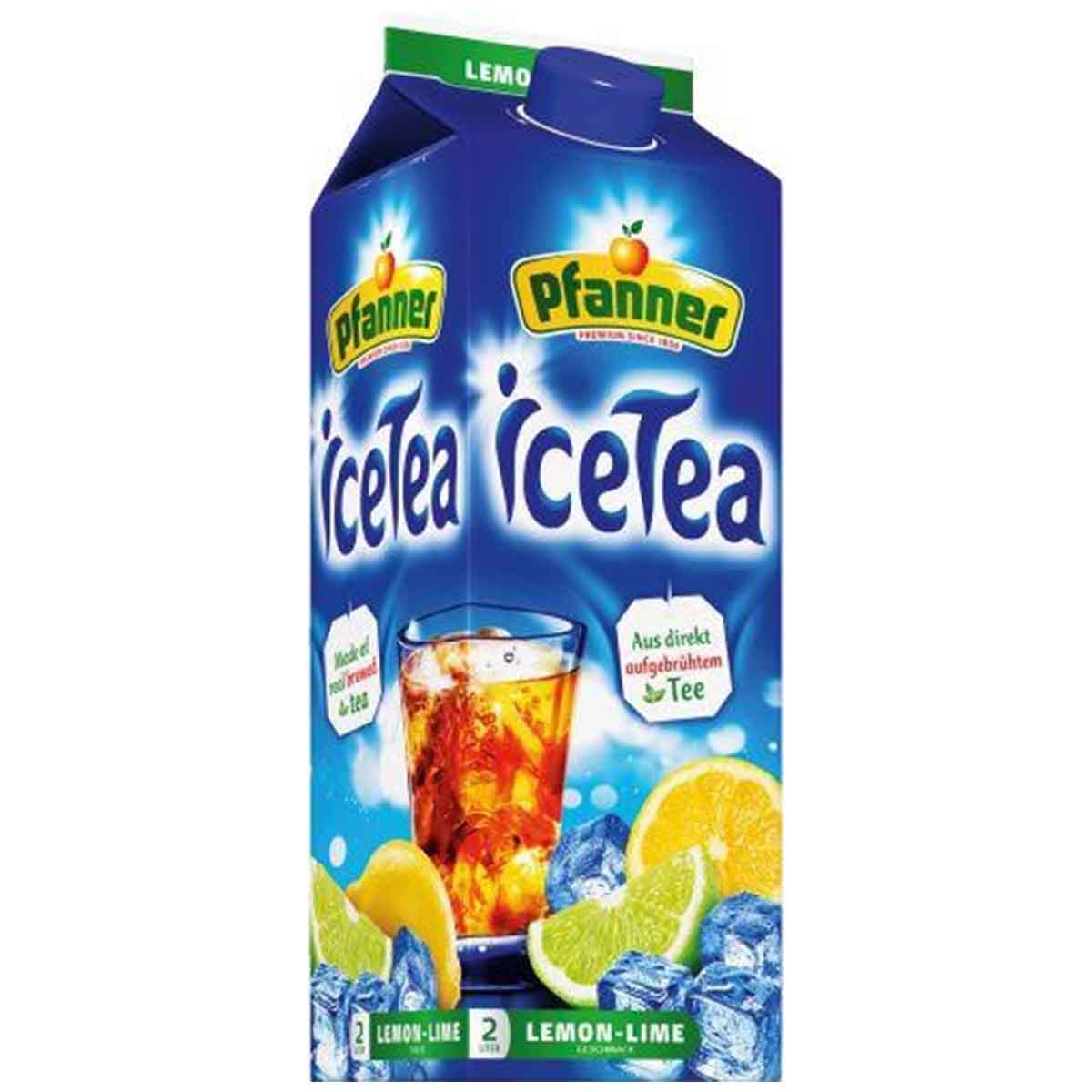 Pfanner Eistee Lemon/Lime 6 x 2 l