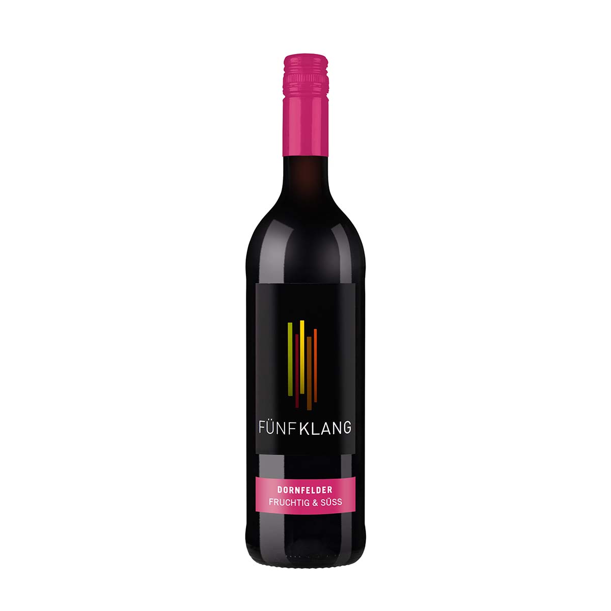 Fünfklang Dornfelder QbA rot, lieblich 6 x 750 ml