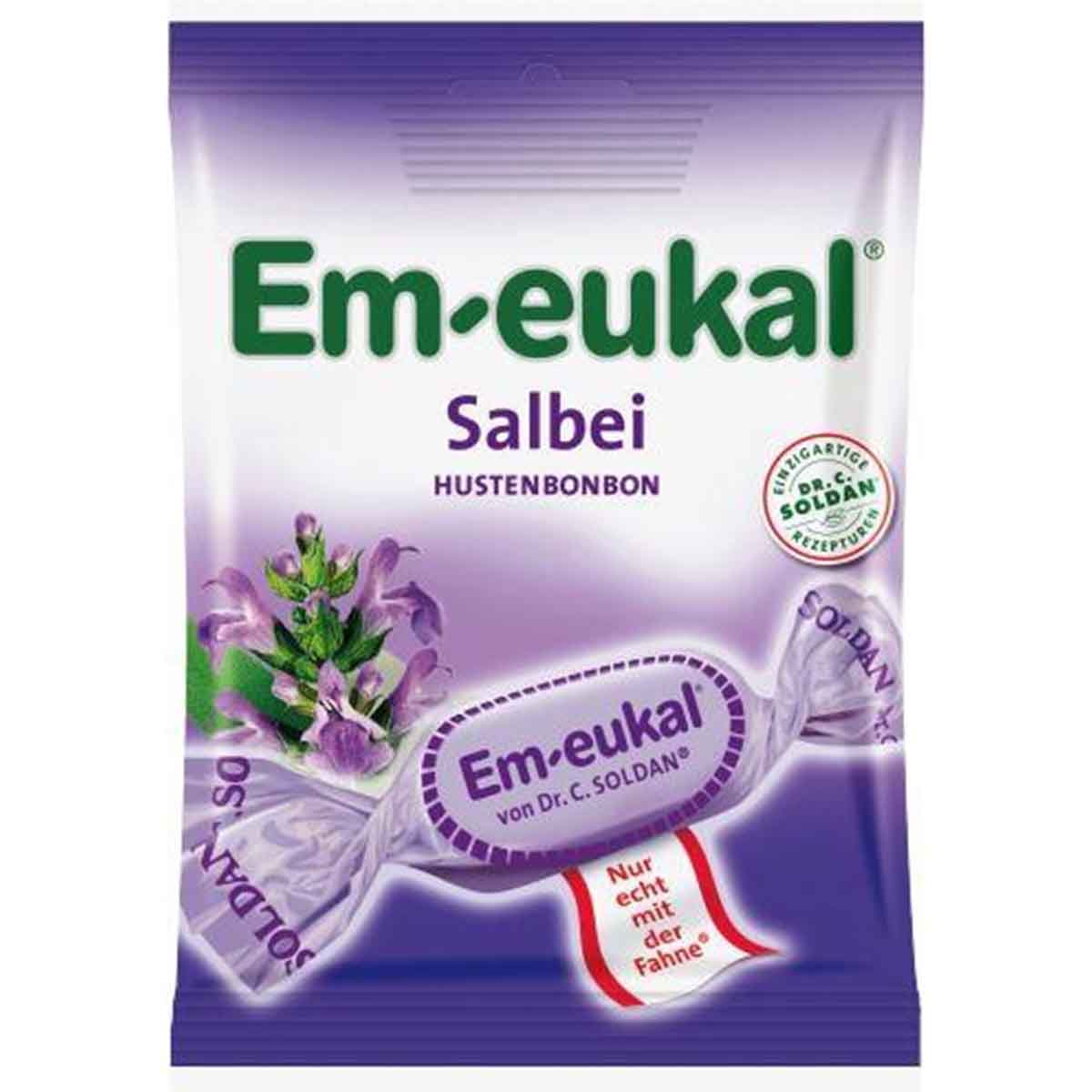 Em-eukal Salbei Hustenbonbon 20 x 75 g