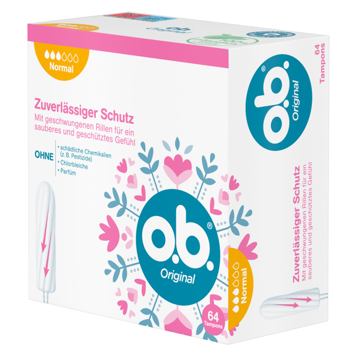 o.B. Tampons Original Normal 64 Stück