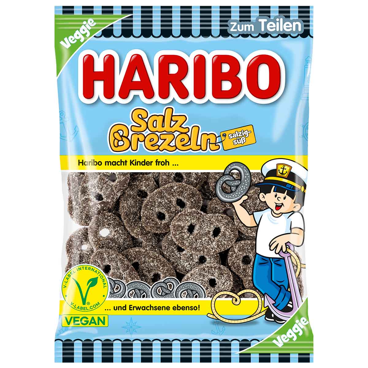 Haribo Salzbrezeln Lakritz 12 x 175 g