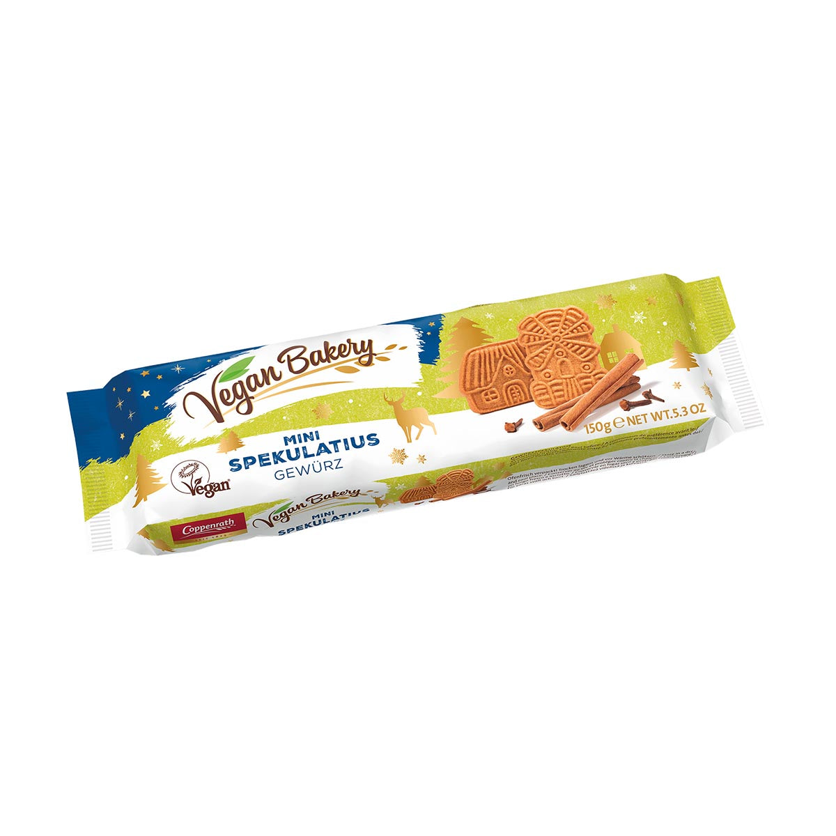 Coppenrath Vegan Bakery: Mini Spekulatius Gewürz 150 g