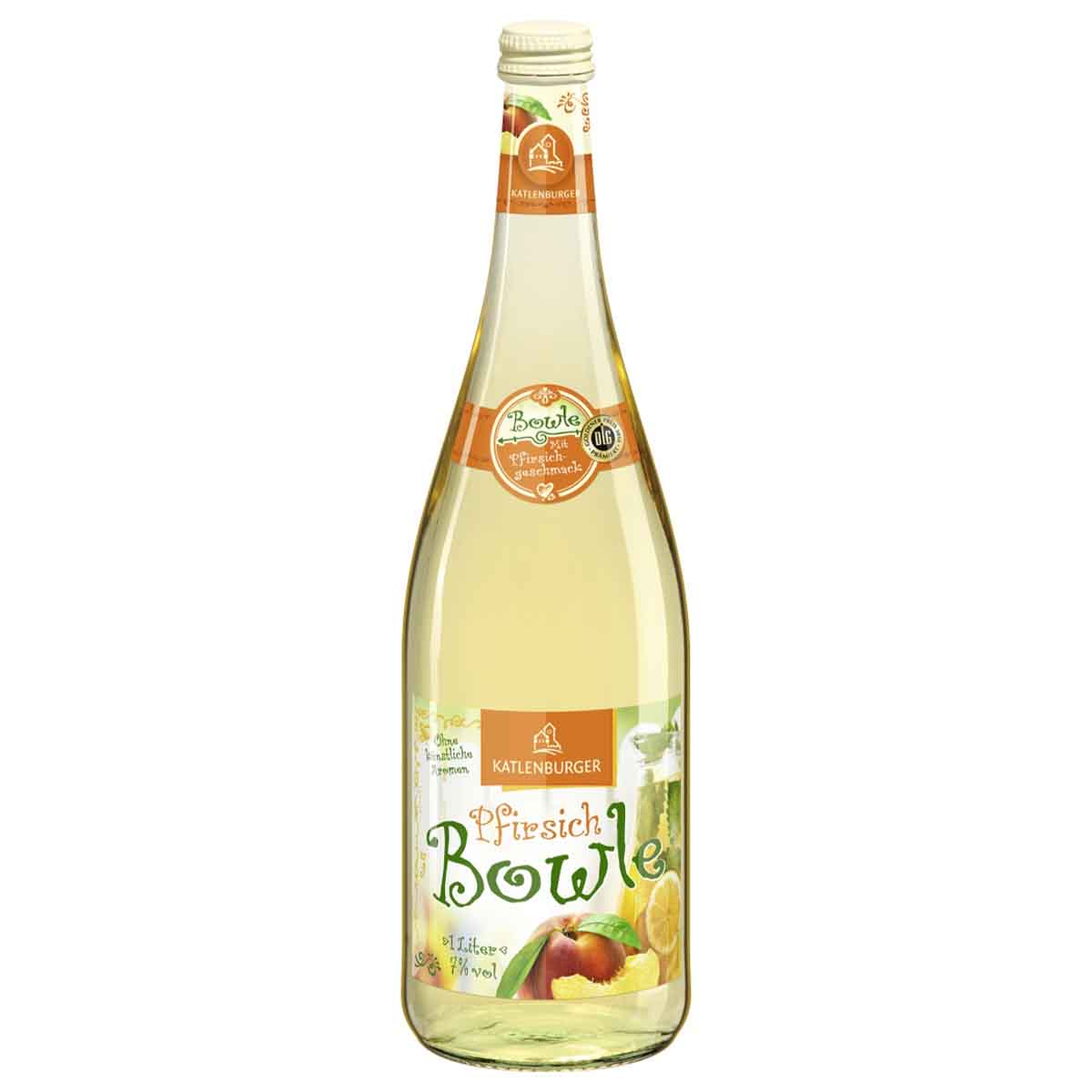 Katlenburger Pfirsichbowle 7% 6 x 1,0 l