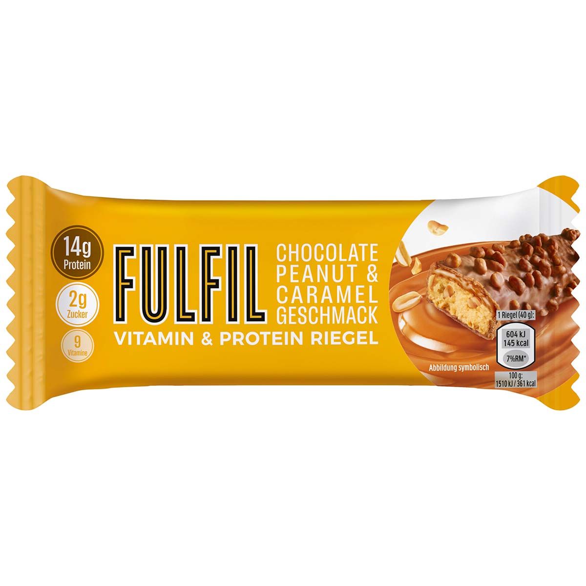 Fulfil Chocolate Peanut & Caramel 15 x 40 g