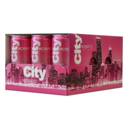 City Secco Rosato 10 % 12 x 200 ml