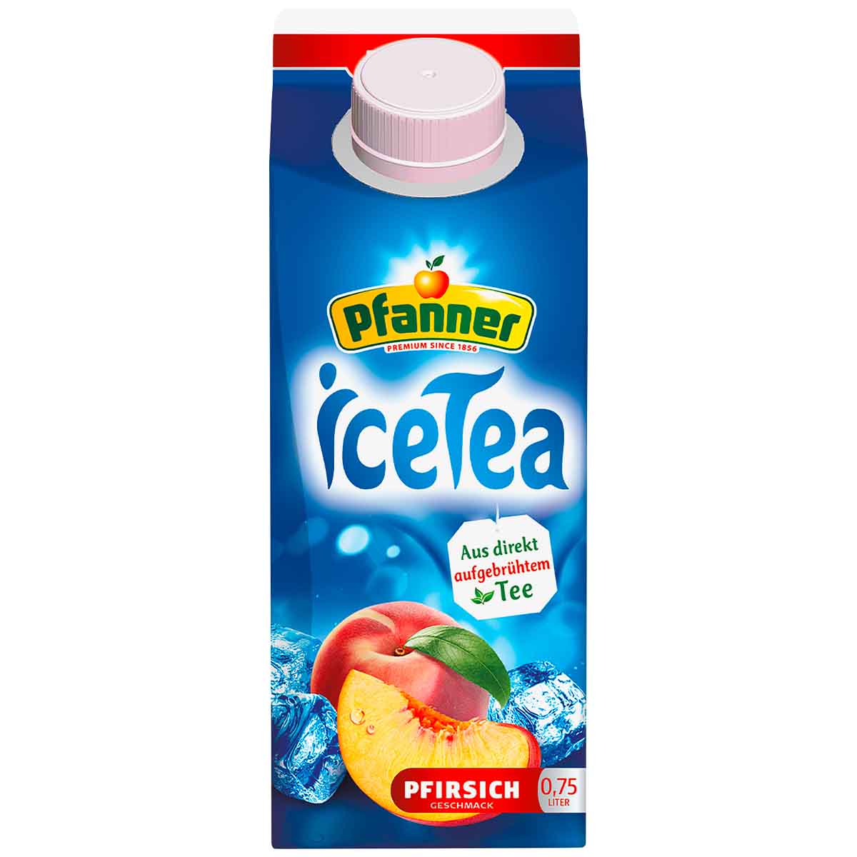 Pfanner Eistee Pfirsich 8 x 750 ml