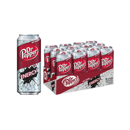 Dr Pepper Energy 12 x 500 ml
