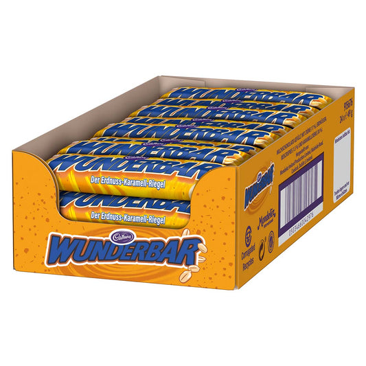 Wunderbar Erdnuss Riegel 24 x 49 g
