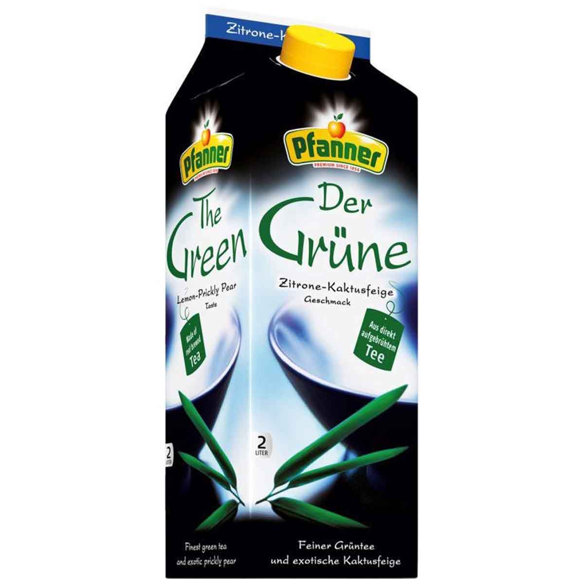 Pfanner Grüner Tee Zitrone/Kaktusfeige 6 x 2 l
