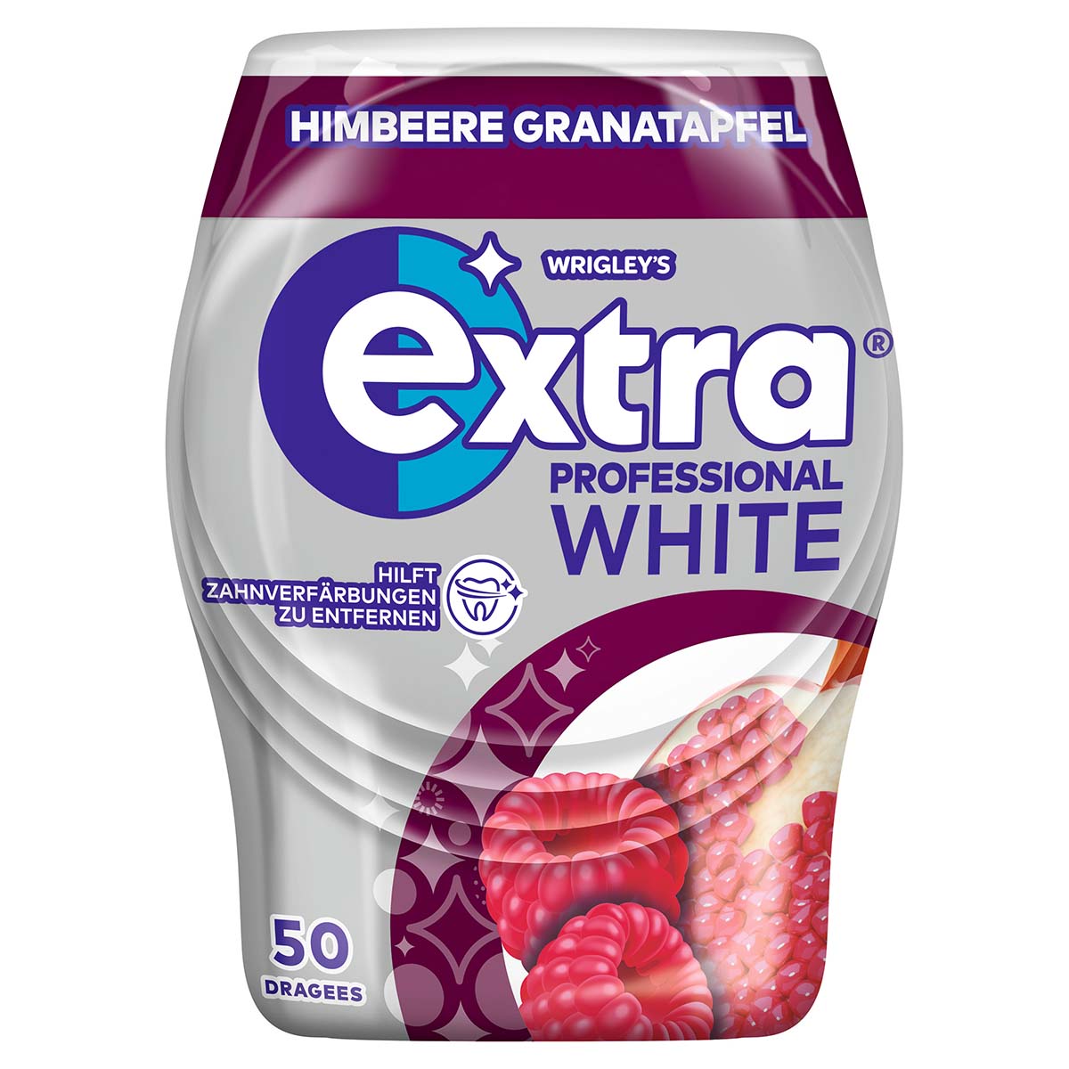 Wrigley's Extra Professional Himbeere Granatapfel 50er 12 x 70 g