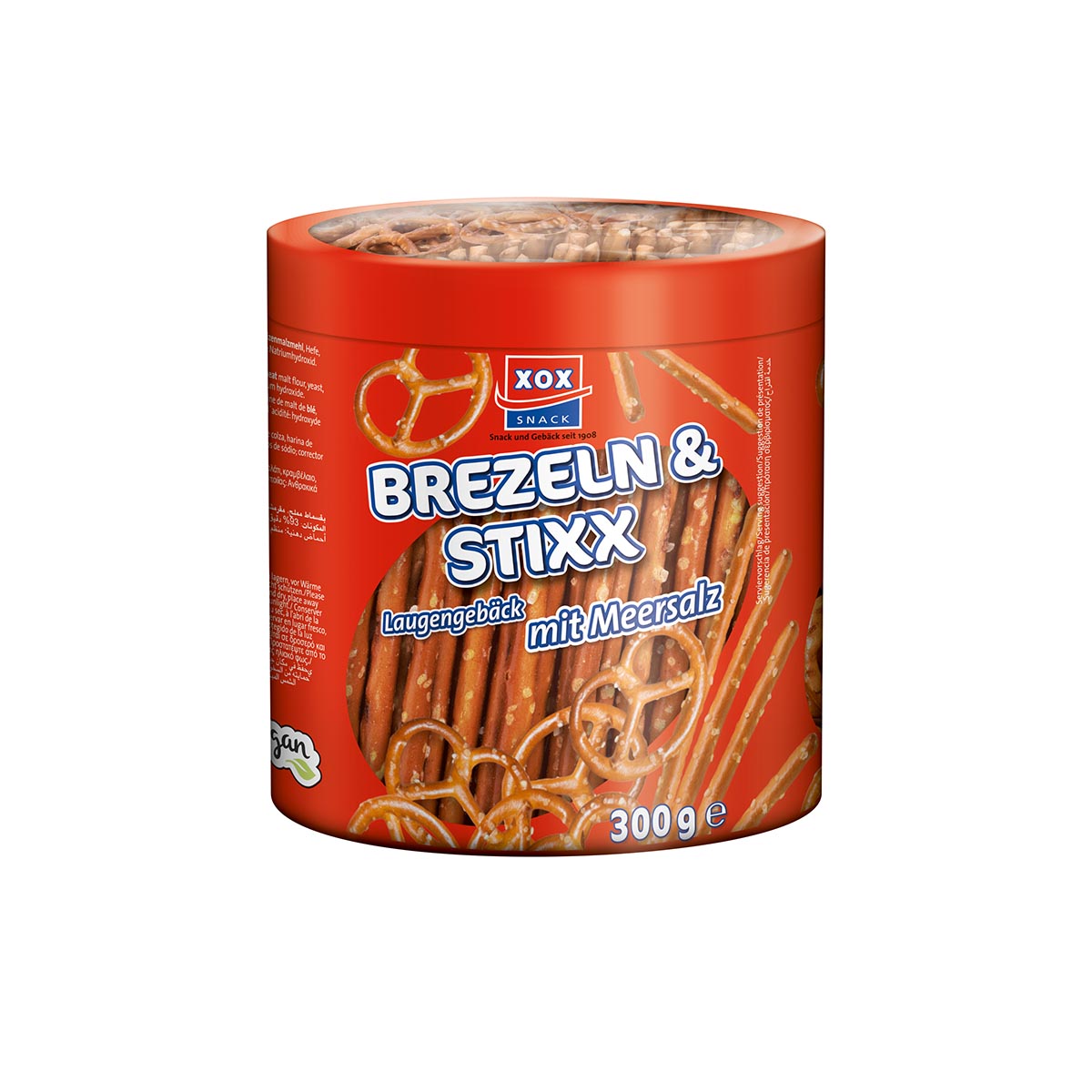 XOX Salzstangen/Brezel 12 x 300 g