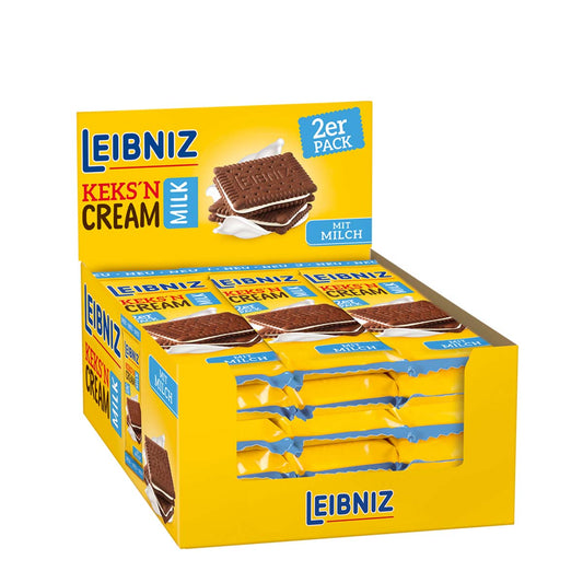 Leibniz KeksÂ´n Cream Milk 18 x 38 g