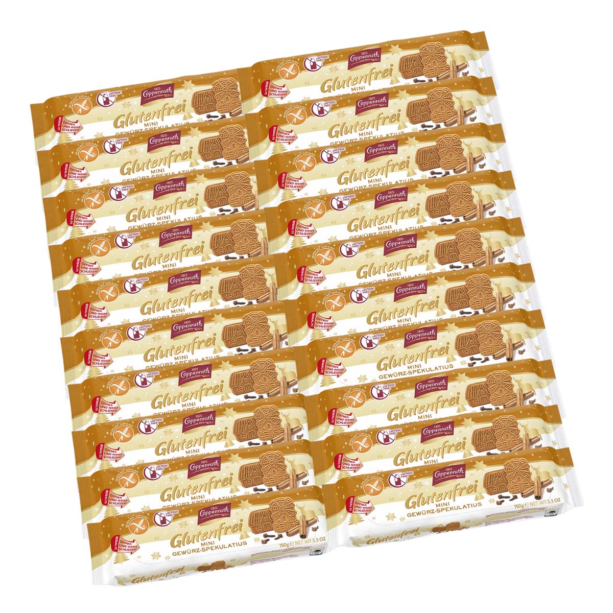 Coppenrath Mini Gewürz-Spekulatius glutenfrei & laktosefrei 150g