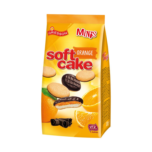 Griesson Mini Soft Cake Orange 12 x 125 g