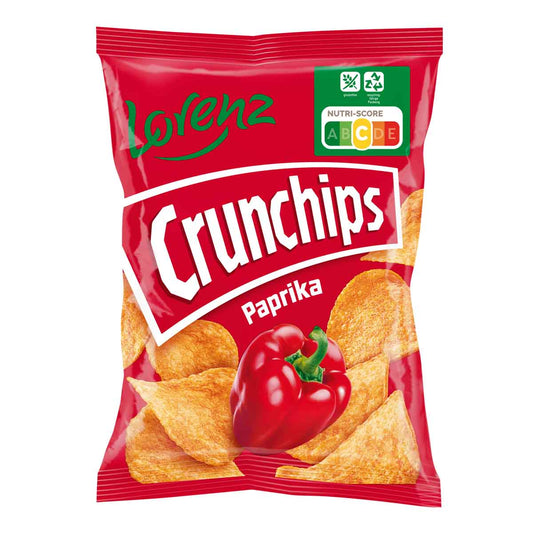 Lorenz Crunchips Paprika Kleinbeutel 16 x 50 g