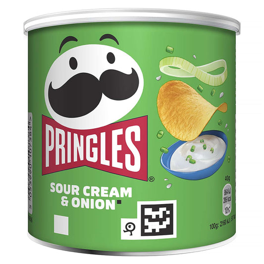 Pringles Minis Cream & Onion 12 x 40 g
