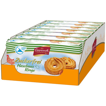 Coppenrath zuckerfrei Haselnuss Ringe 200 g