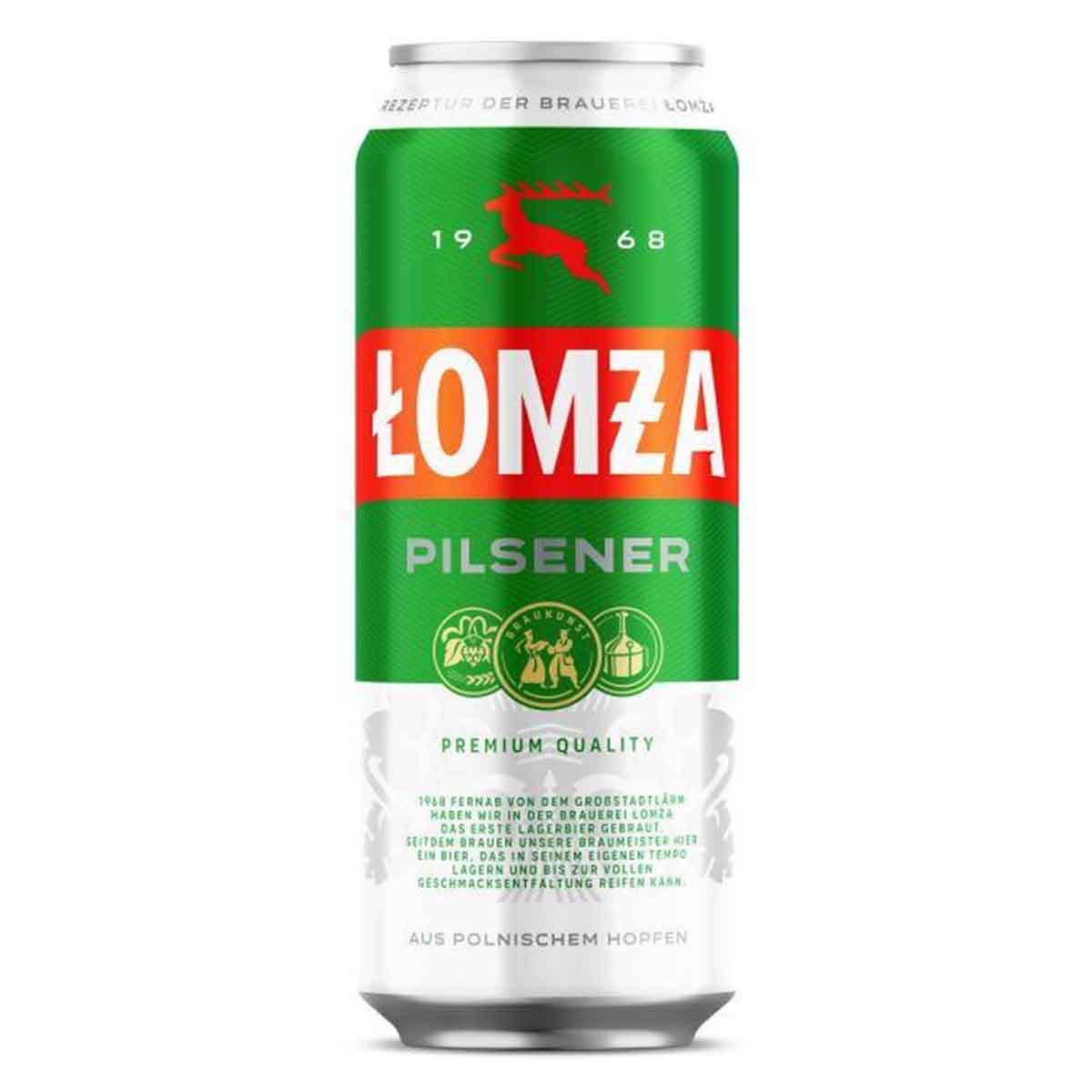 LOMZA Pilsener Bier 5,7 % 24 x 500 ml