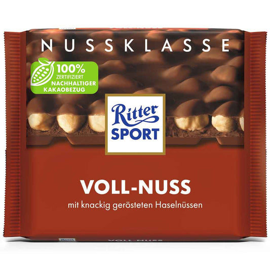 Ritter Sport Nussklasse Voll-Nuss 10 x 100 g