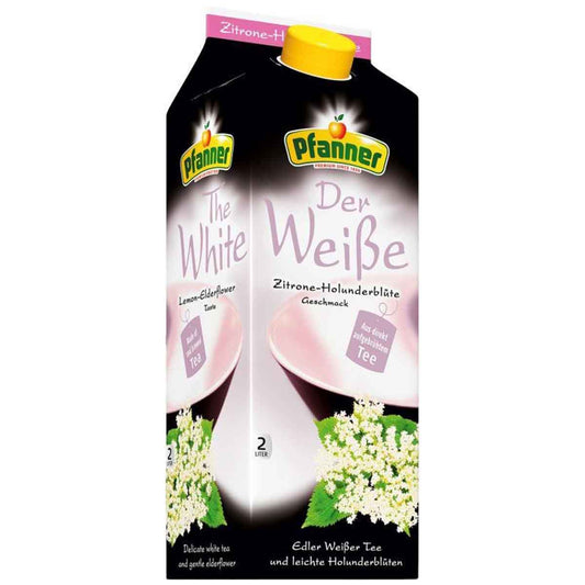 Pfanner Der Weiße Zitrone-Holunderblüte 6 x 2 l