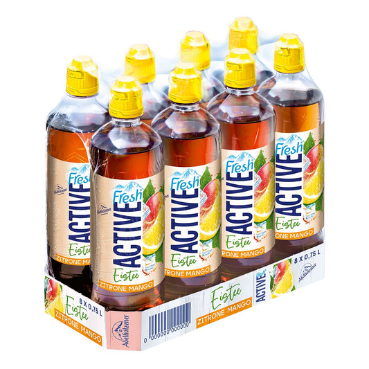 Active Fresh Eistee Zitrone Mango 8 x 750 ml