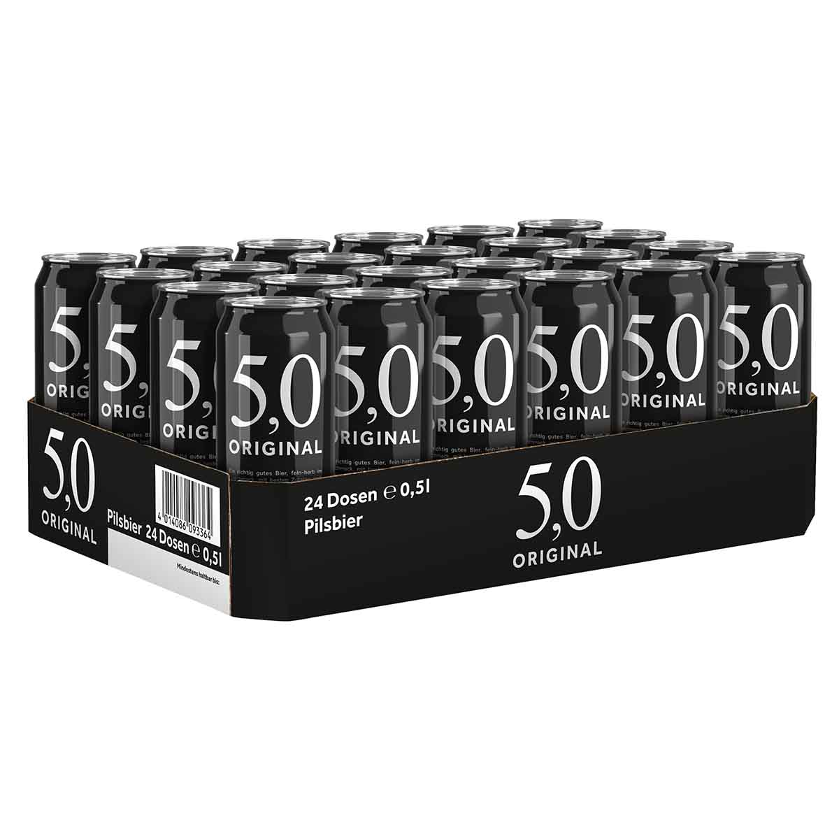 5,0 Original Pils 5 % 24 x 500 ml