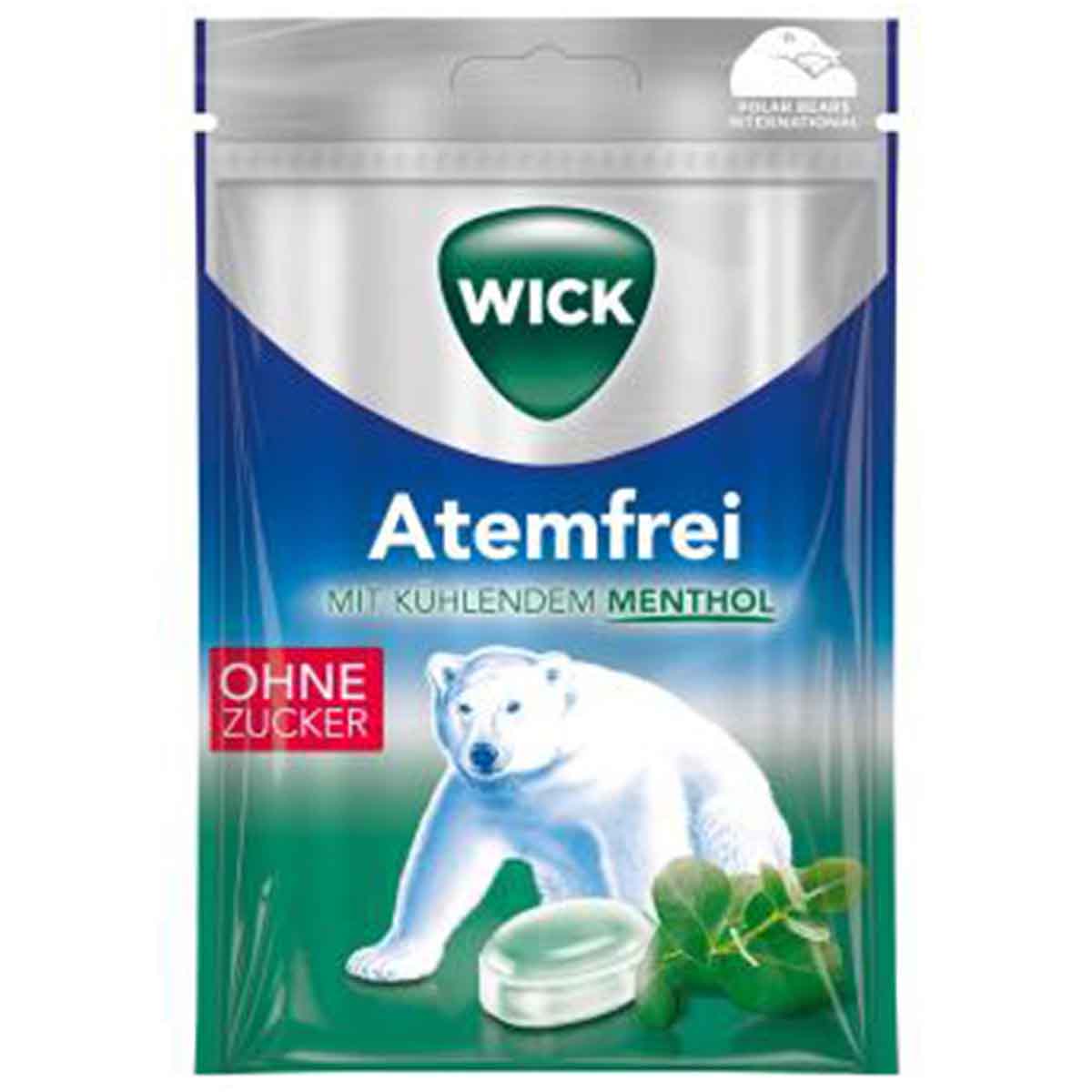 Wick Atemfrei Menthol ohne Zucker 20 x 72 g