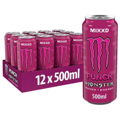 Monster Energy Mixxd Punch 12 x 500 ml