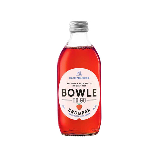 Katlenburger Bowle To Go Erdbeer 5 % 12 x 330 ml