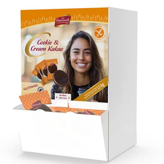 Coppenrath Cookie & Cream Kakao Doppelkeks glutenfrei 100 Stück 1,5 kg