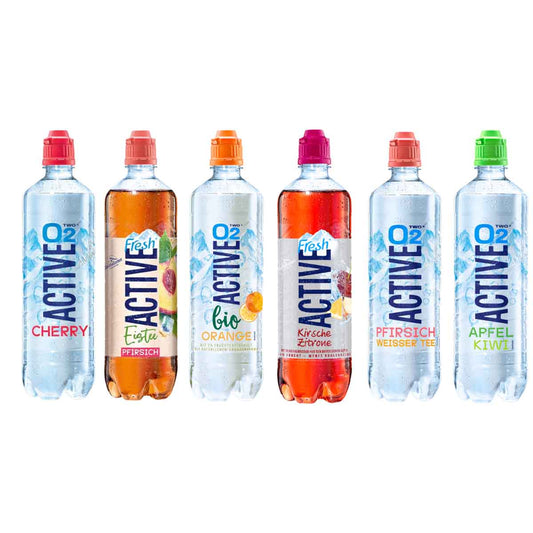 Adelholzener Active O2 / Fresh / bio Bundle 6 x 750 ml
