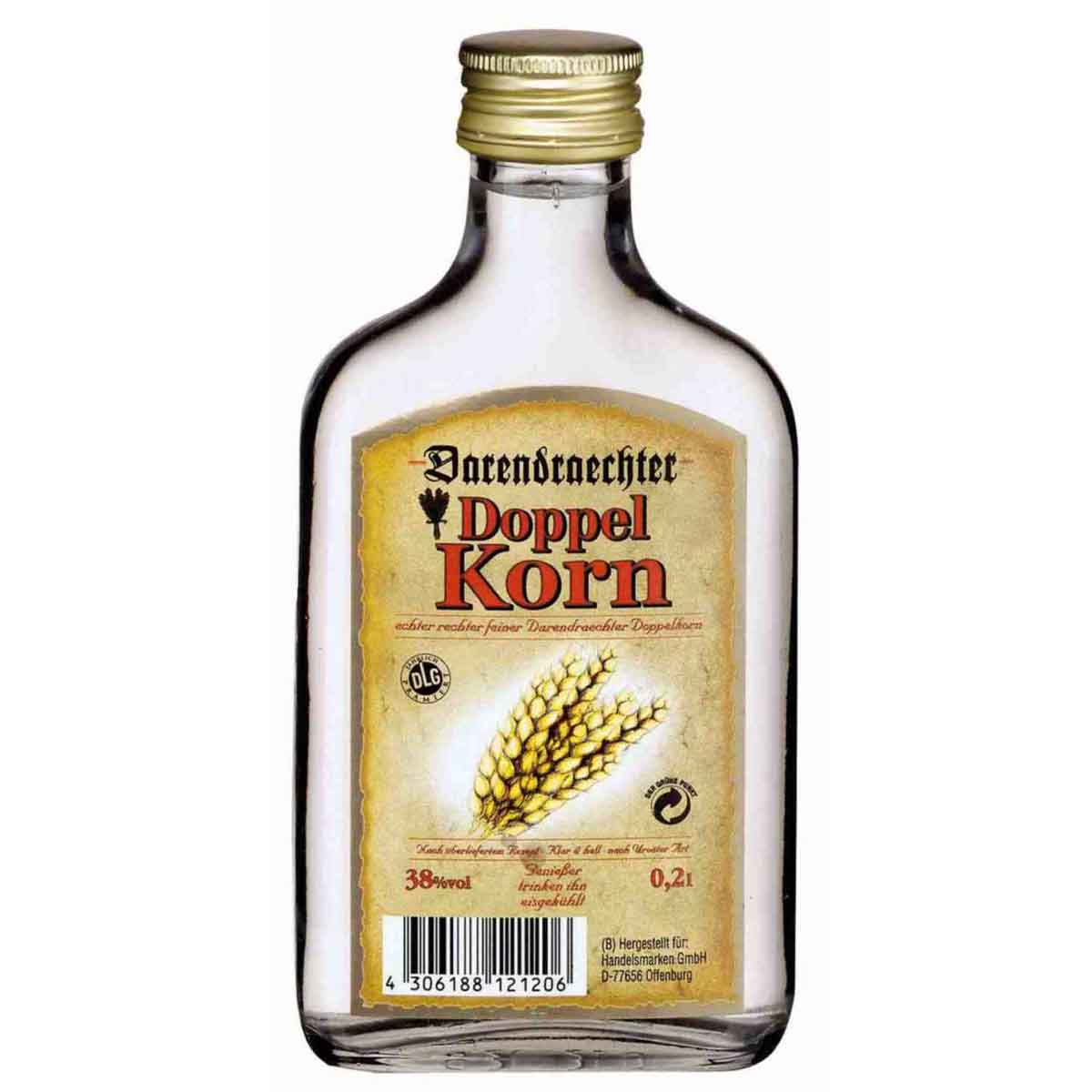 Darendraechter Doppelkorn 38% 12 x 200 ml